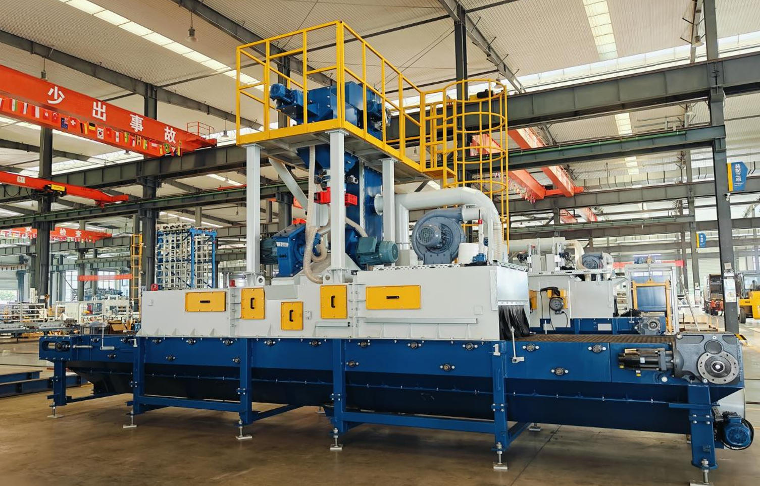 تجهیزات پردازش ثانویه کوانگونگ برای تقویت تولید بلوک استاندارد ارتقای جامعی را تجربه کرد.